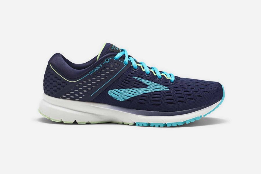 Tenis Corrida Brooks Ravenna 9 Feminino Brasil - Azul Marinho 4380712-UC